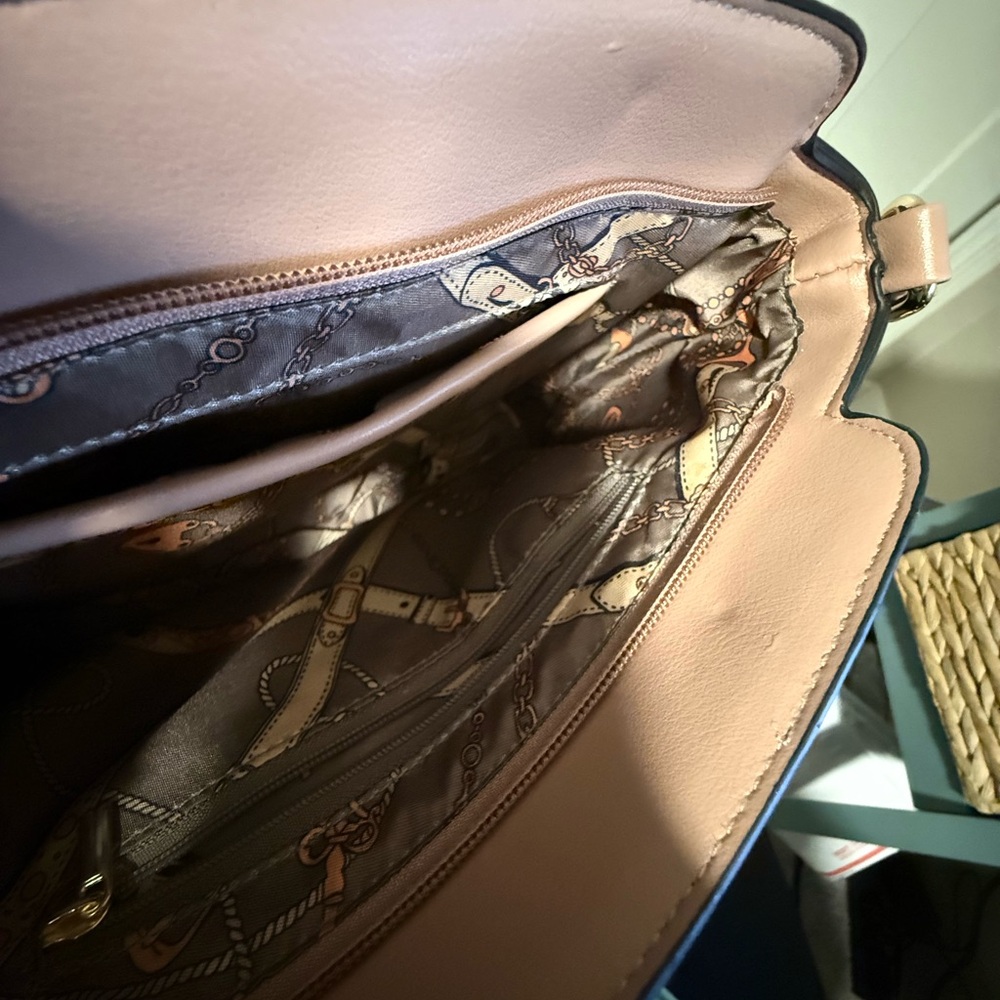 Vittorio Blush Crossbody Bag - Picture 4 of 5